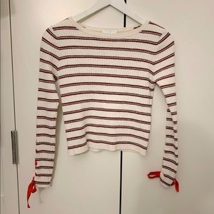 Sandro Stripe Sweater/Knit